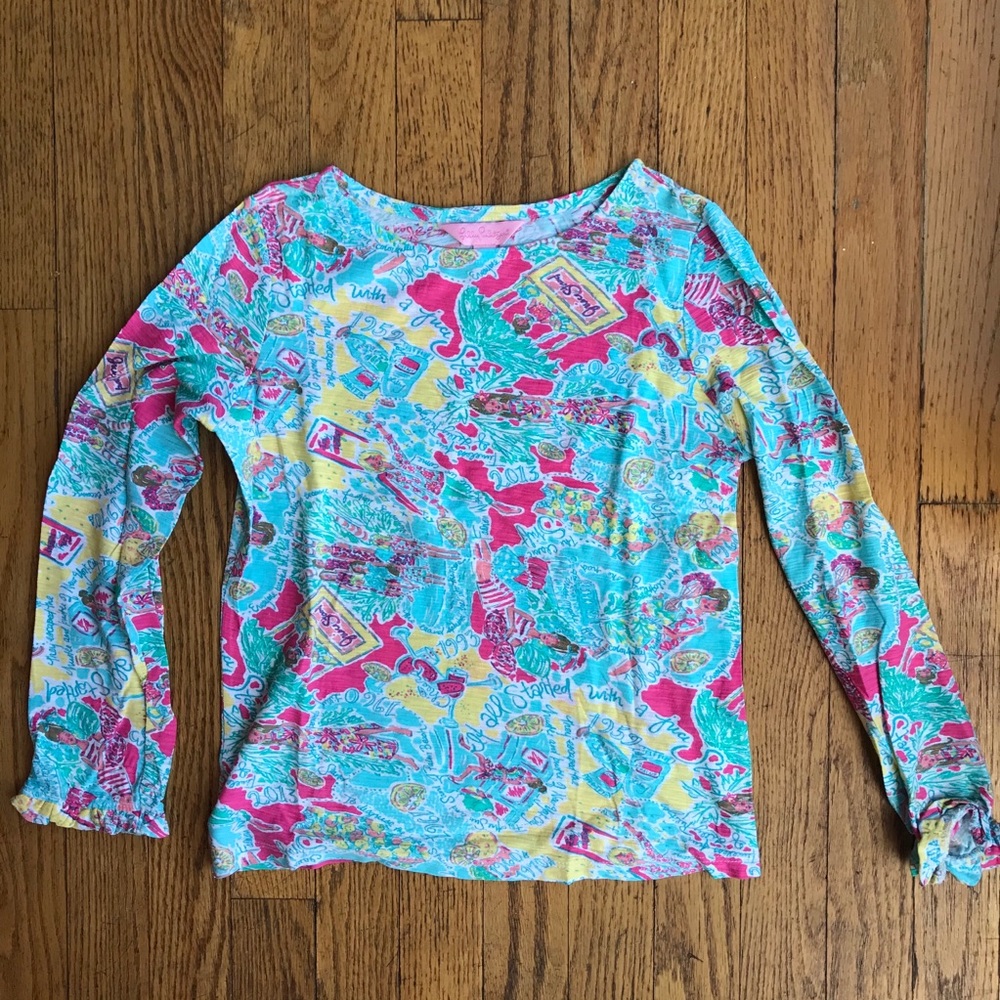 Lilly Pulitzer In the Beginning Cassie Tee